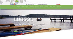 Desktop Screenshot of lubsol.pl