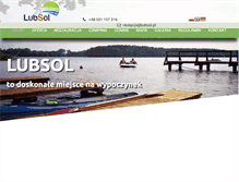 Tablet Screenshot of lubsol.pl